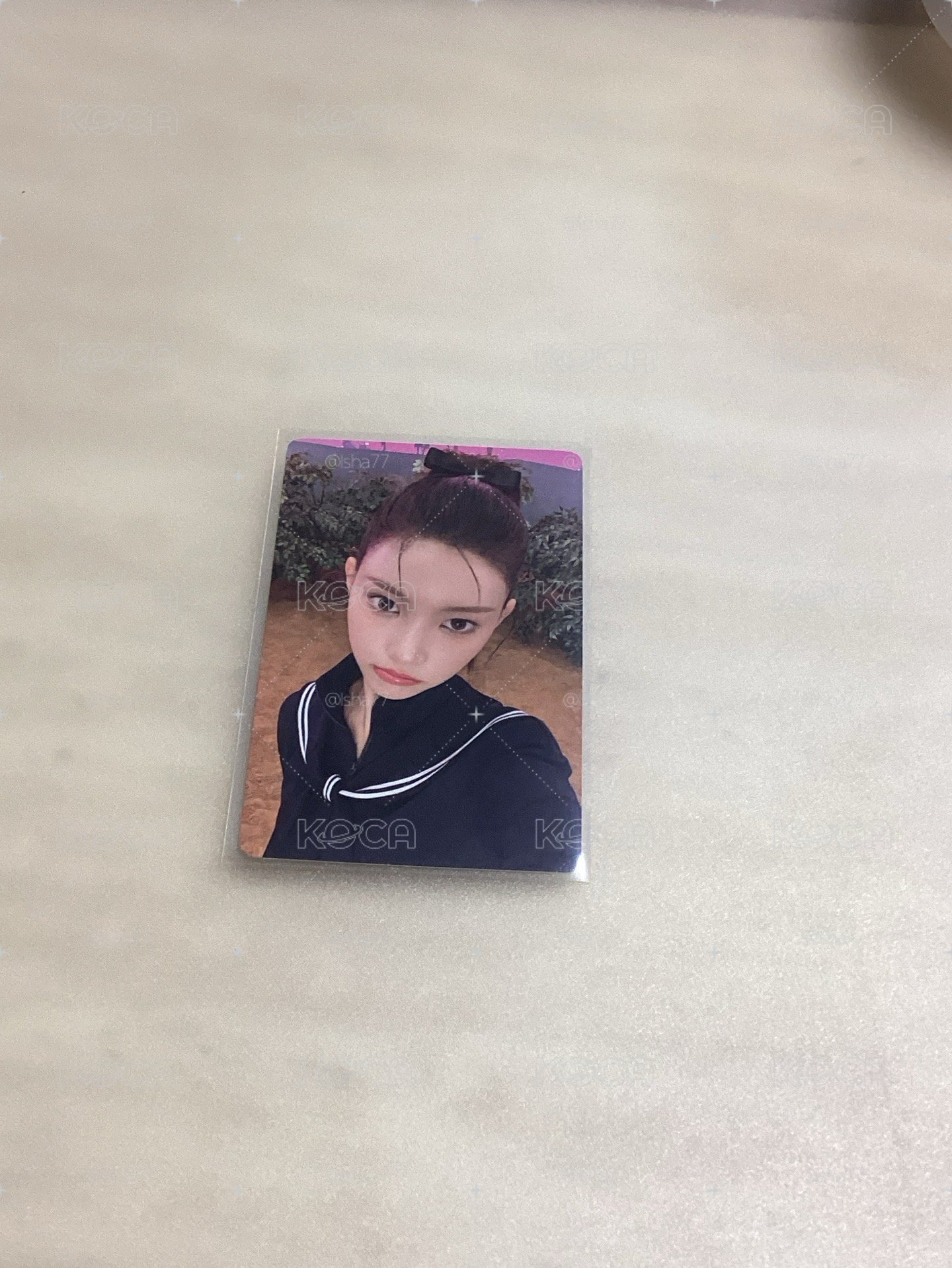 Yunah 卡背超萌🤍