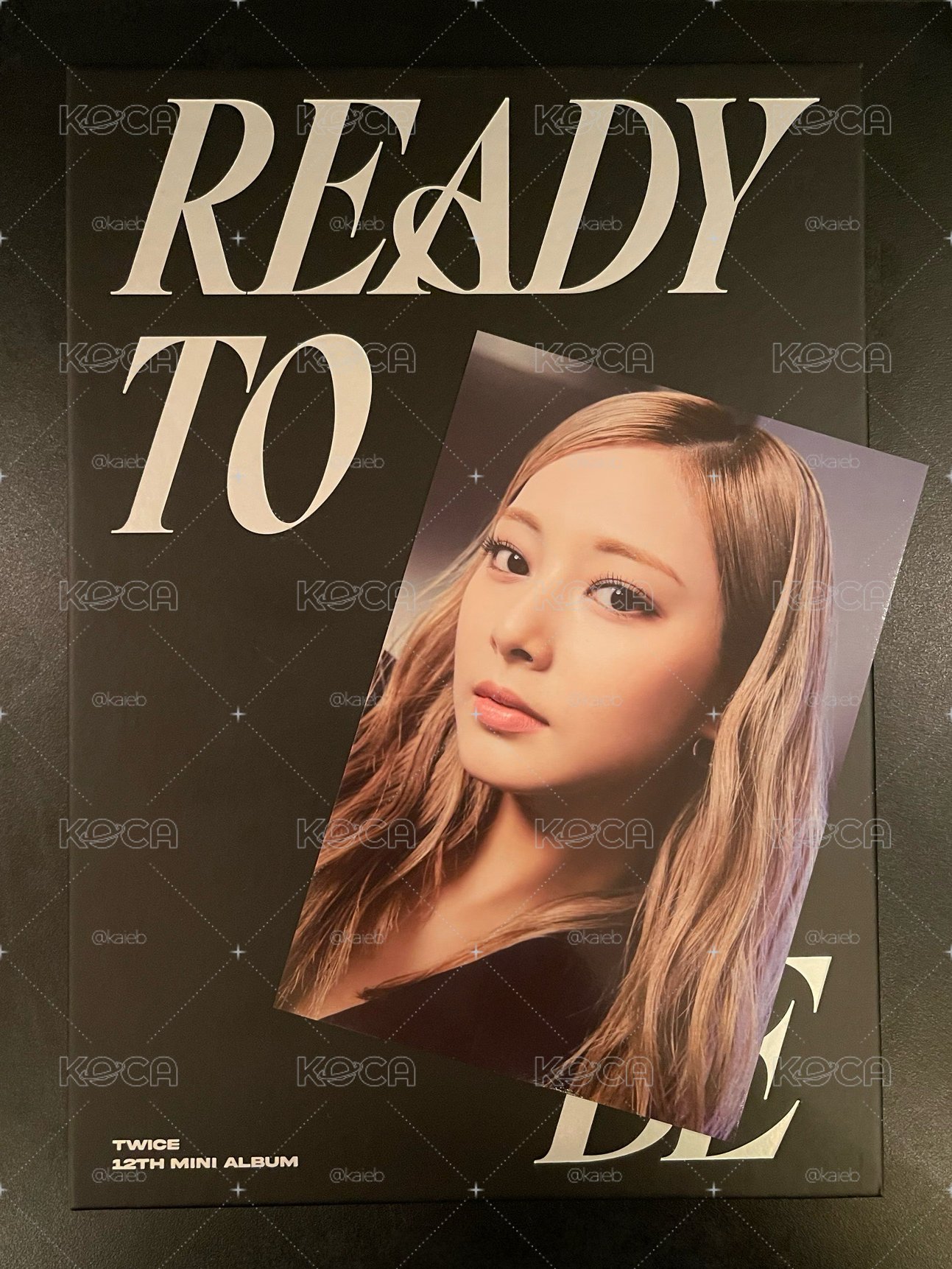 Twice 迷12空專（黑版