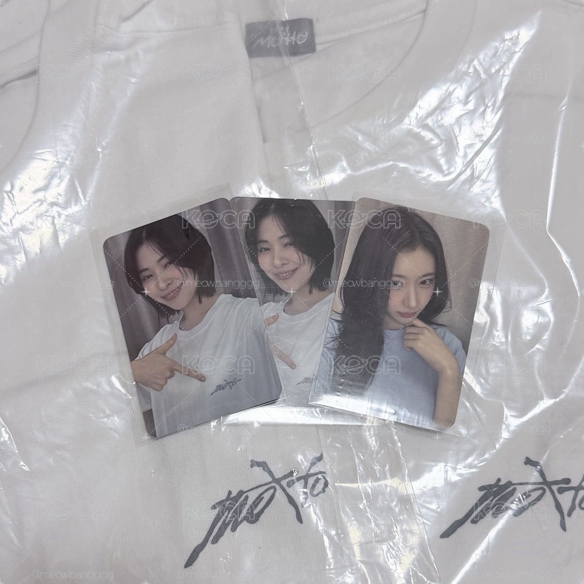 現貨 ITZY Motto 快閃 短T（白）含指定成員小卡