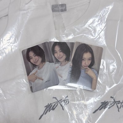 現貨 ITZY Motto 快閃 短T（白）含指定成員小卡
