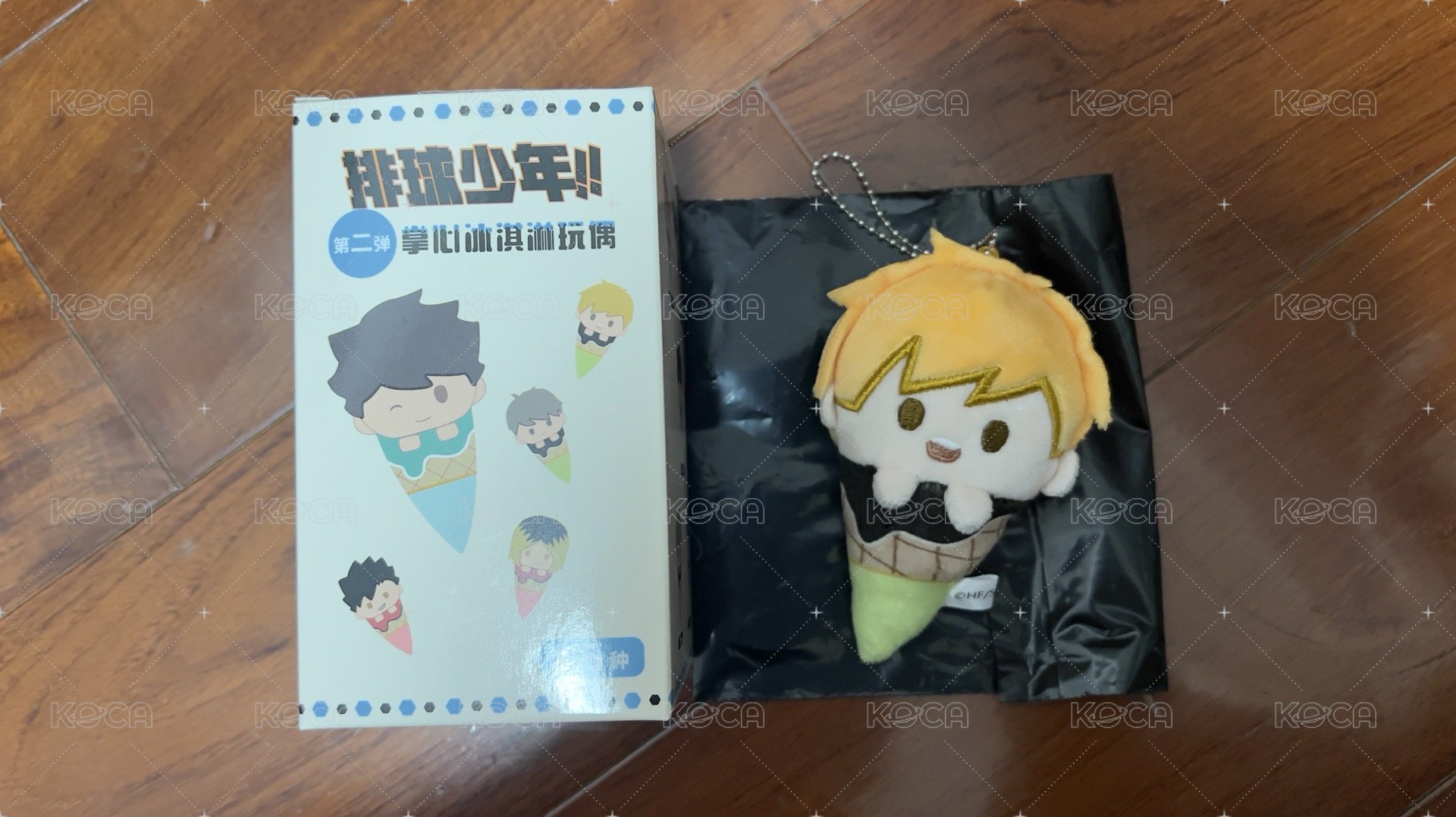 🍦冰淇淋甜筒娃（中國代理版/有拆擺過但乾淨）
