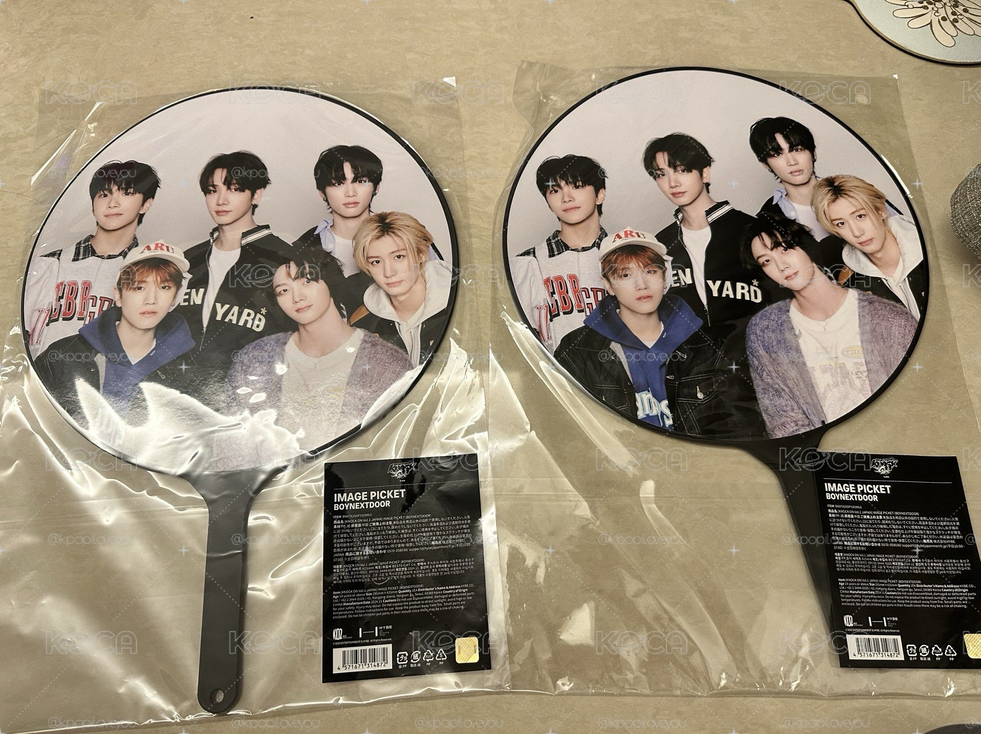 [KNOCK ON Vol.1 IN JAPAN] IMAGE PICKET(BOYNEXTDOOR) 大王扇