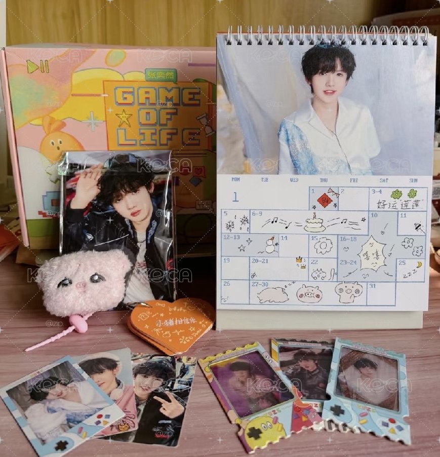TF家族四代·張奕然·26年台曆