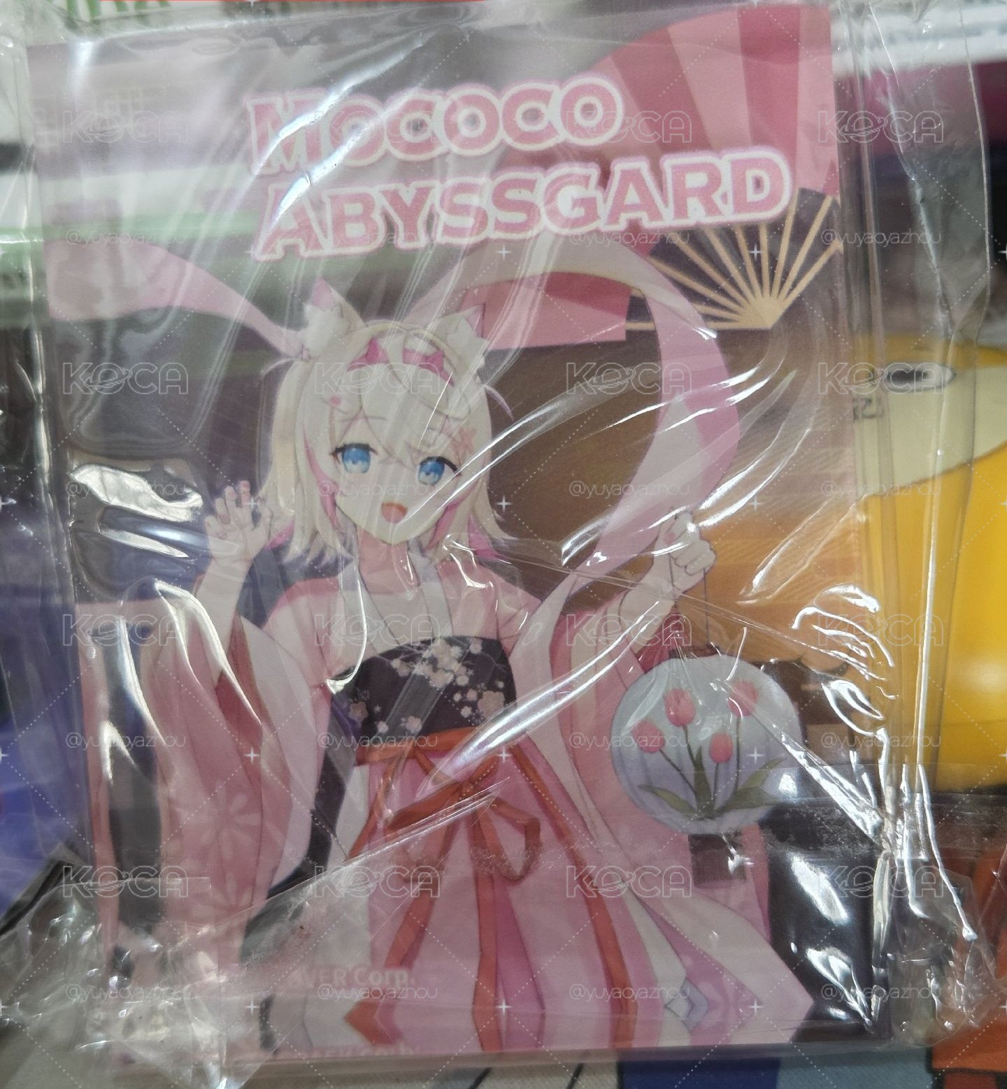 hololive台南燈會壓克力磚