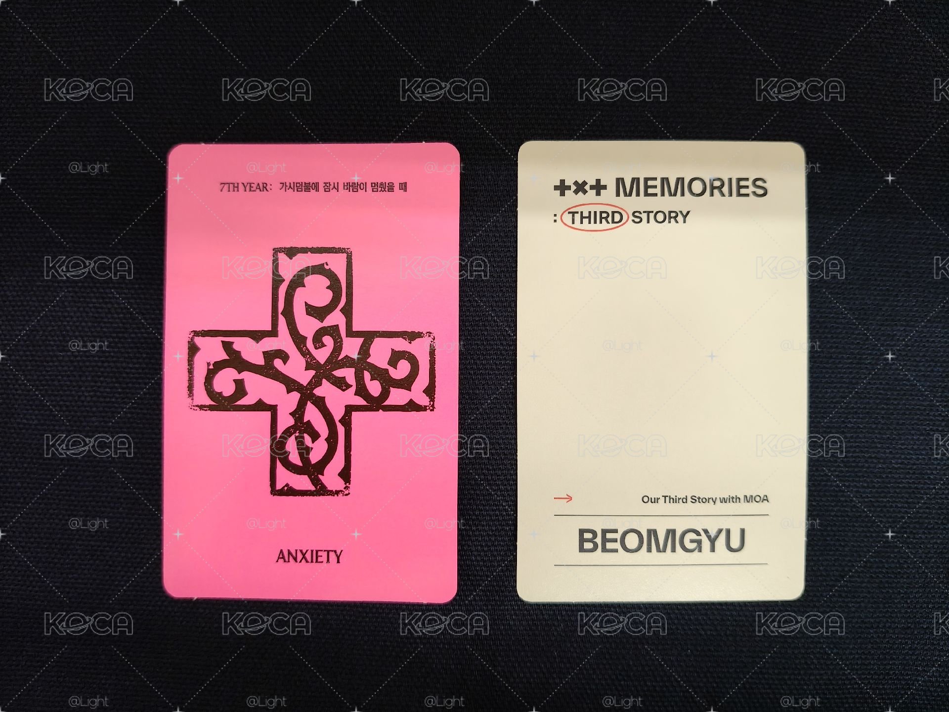 TXT 迷你八輯 ANXIETY 專卡 23回憶錄 隨機小卡 DVD版 杋圭