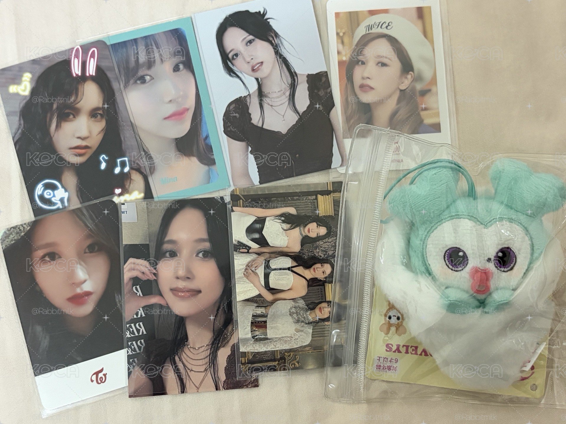 TWICE Gigo Mina 奶嘴寶寶娃