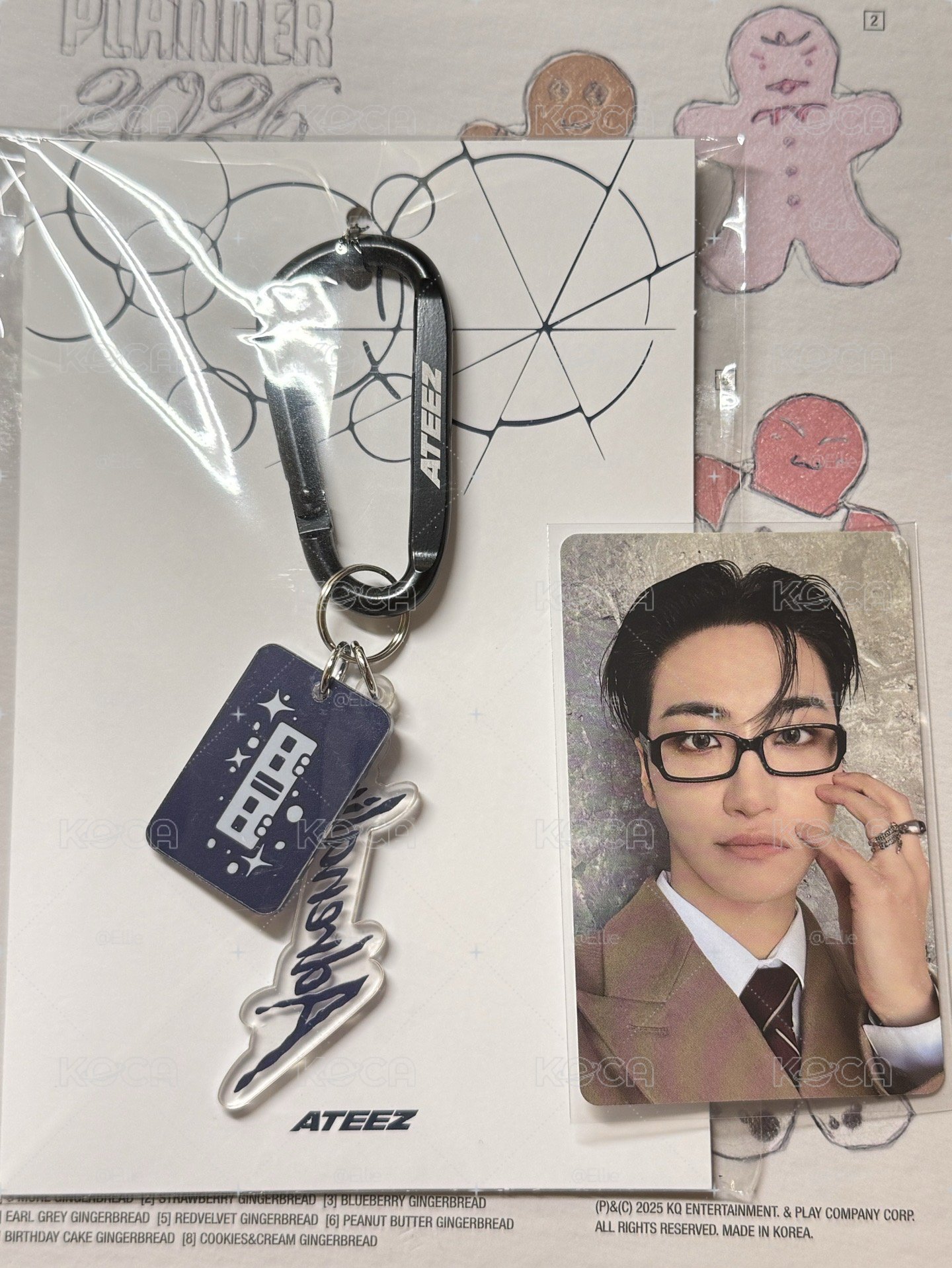 GH4 快閃店 周邊卡 CARABINER KEYCHAIN-星化