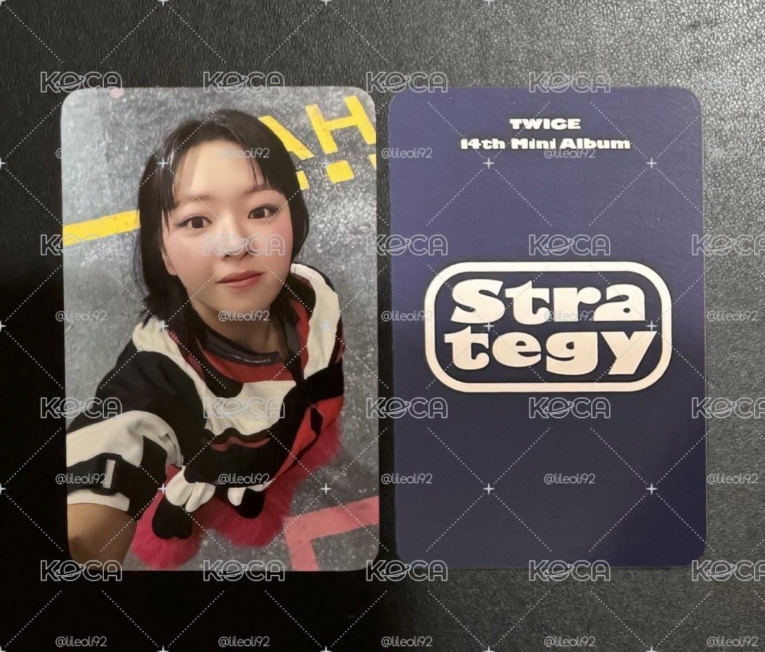TWICE 定延🐶Strategy WM特典卡🌟一元起標✨