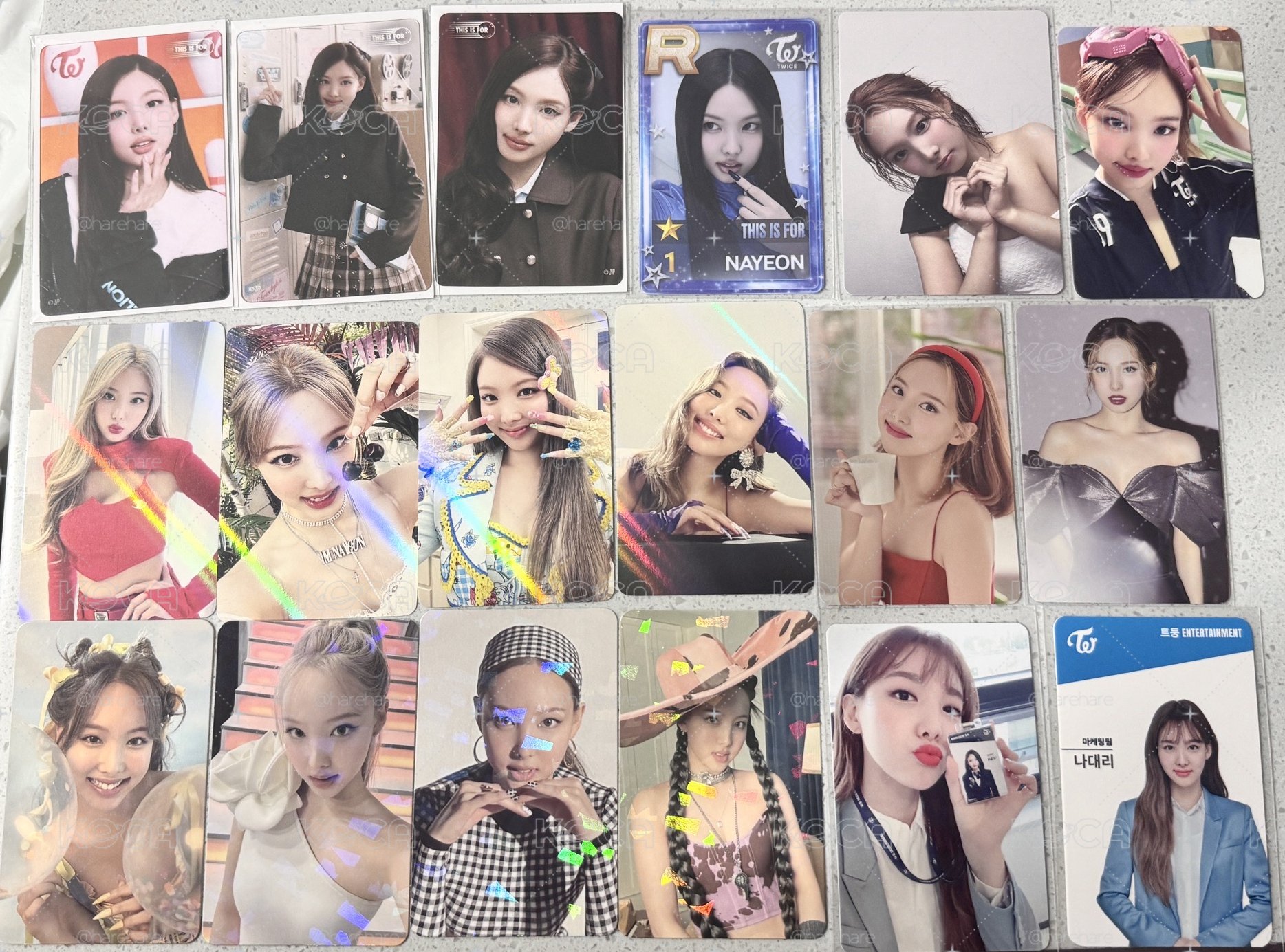 娜璉盤 POP!特典8張、遊戲卡、會員年曆卡