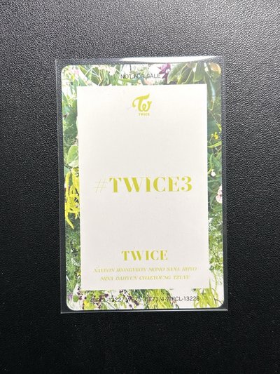 SANA捧花 #TWICE3擊掌卡