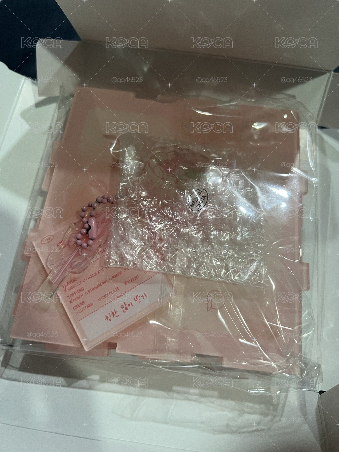 勇志生日壓克力盒 無小卡