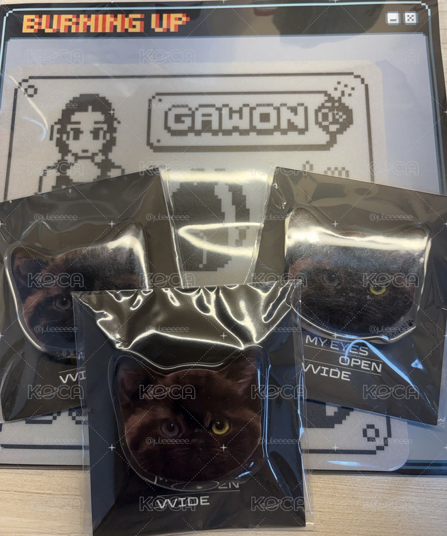 Gawon滑鼠墊➕手機支架