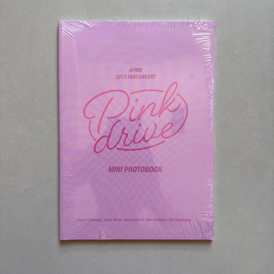 全新未拆 APINK pink drive 寫真書