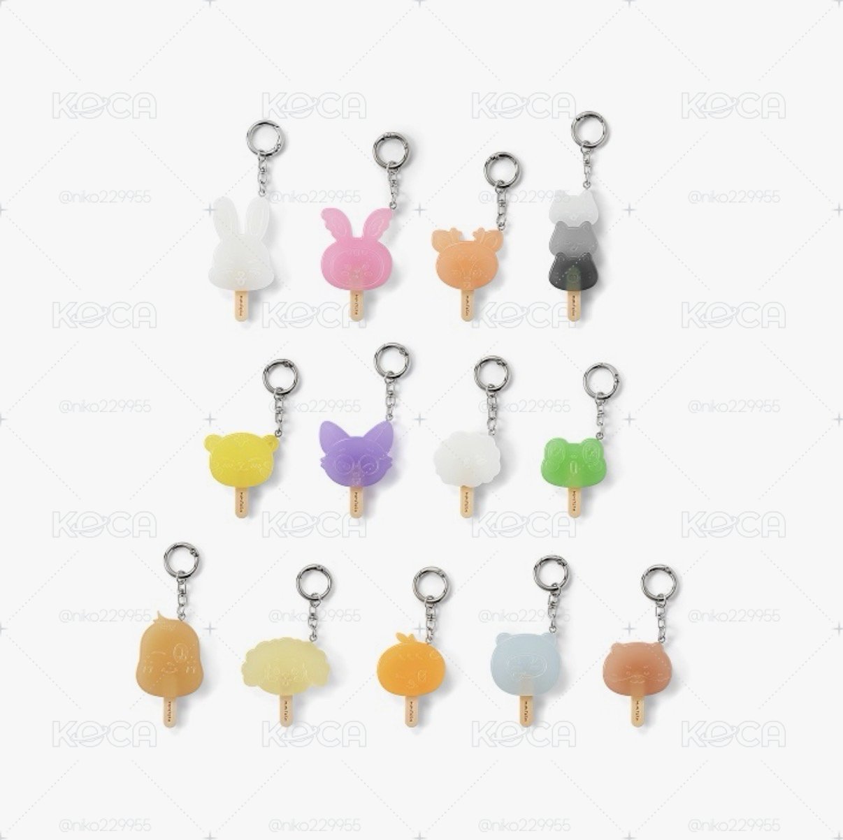 現貨 SEVENTEEN MINITEEN 冰棒吊飾