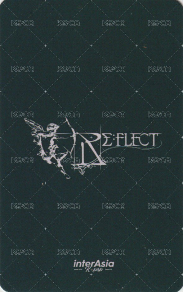 1st SINGLE ia 預售 特典卡  背面