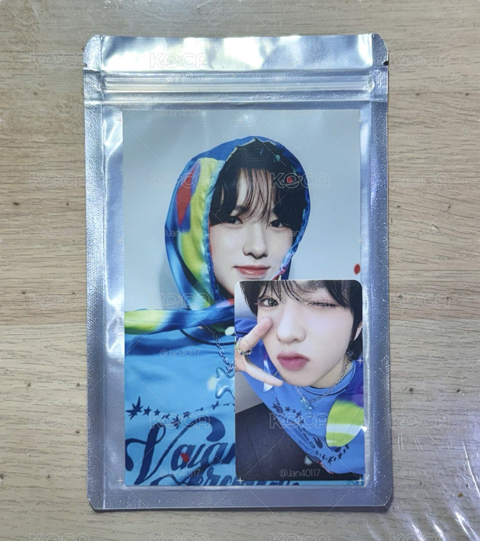 NCT WISH Sakuya poppop 4*6照片小卡組