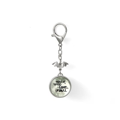 WALK THE LINE FINAL GLOW IN THE DARK KEYRING
