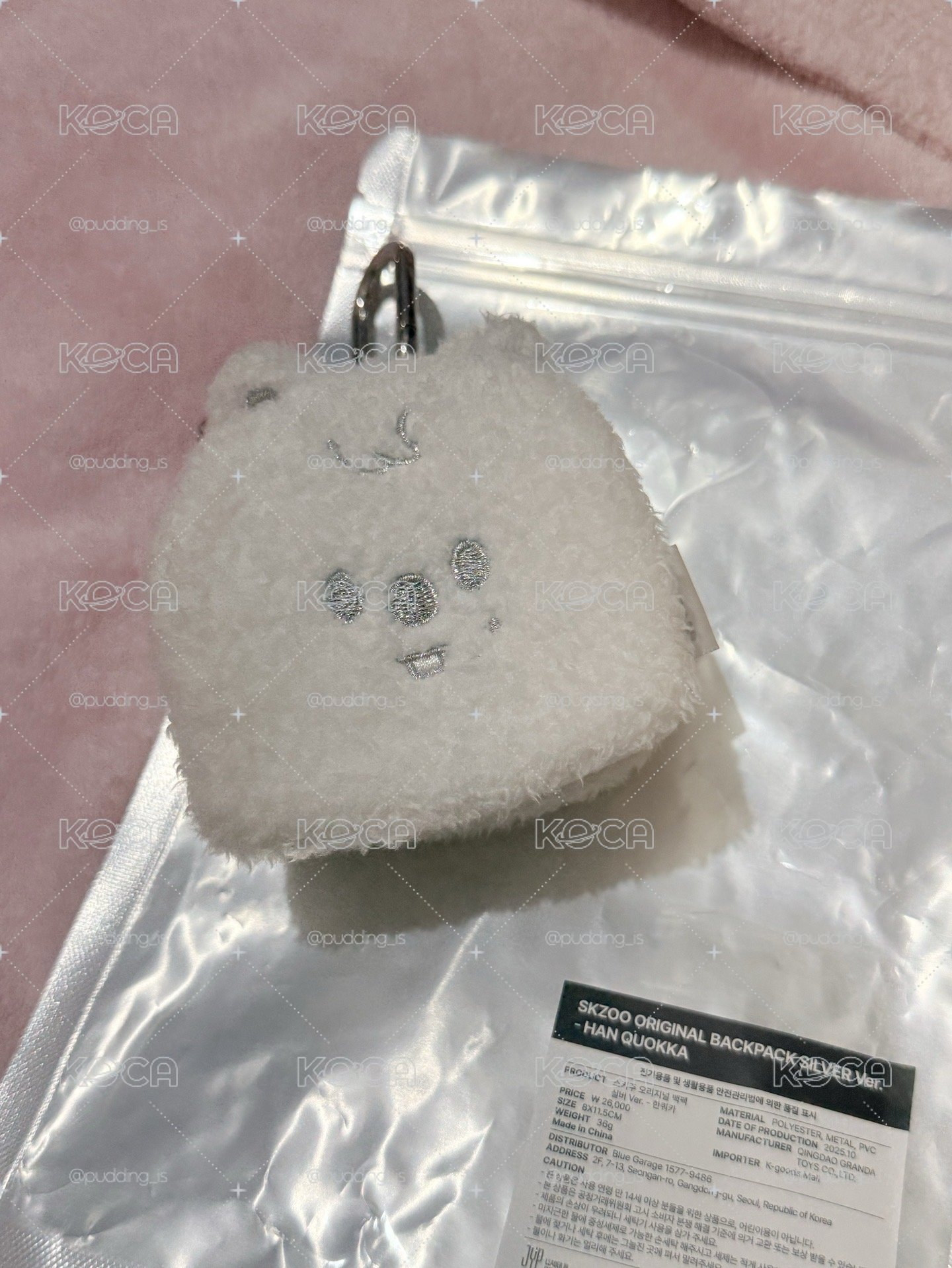 城 銀色後背包