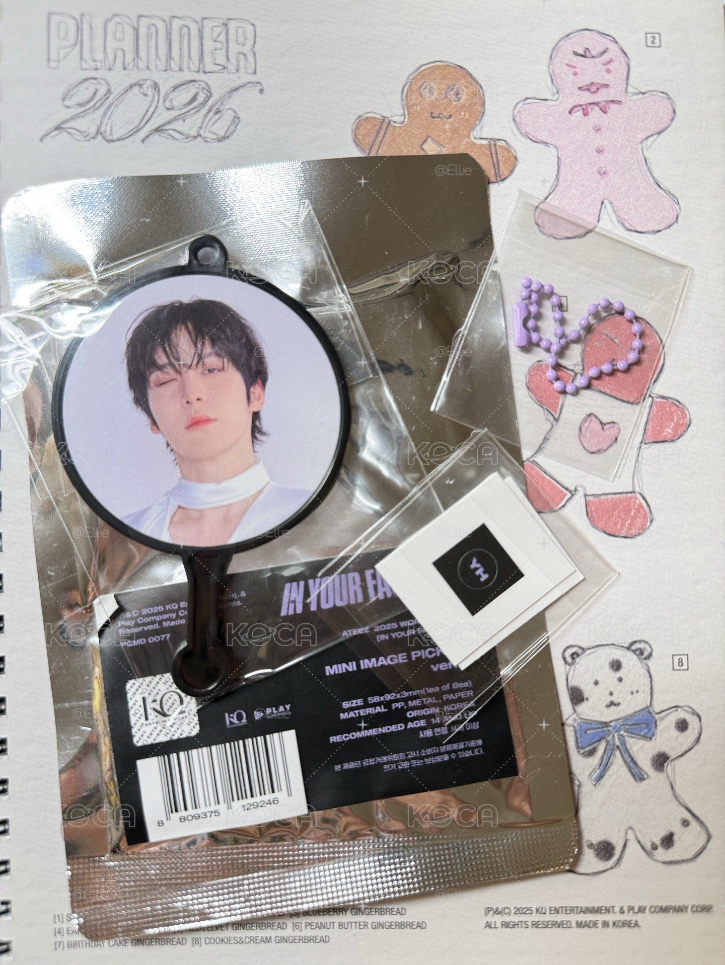 IN YOUR FANTASY 鑰匙圈吊飾 MINI IMAGE PICKET-潤