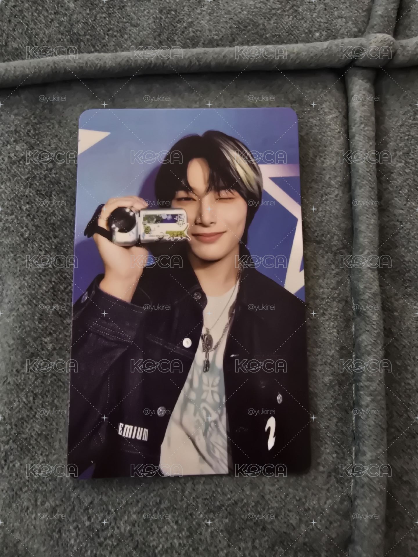 stray kids 2025 台曆小卡 I.N
