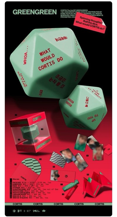 CORTIS 迷二 Dice ver. 骰子未拆專