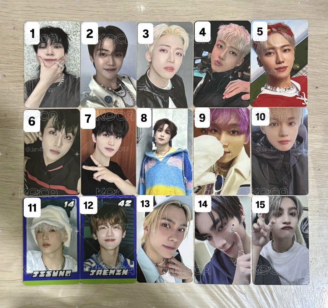 NCT 各種小卡們