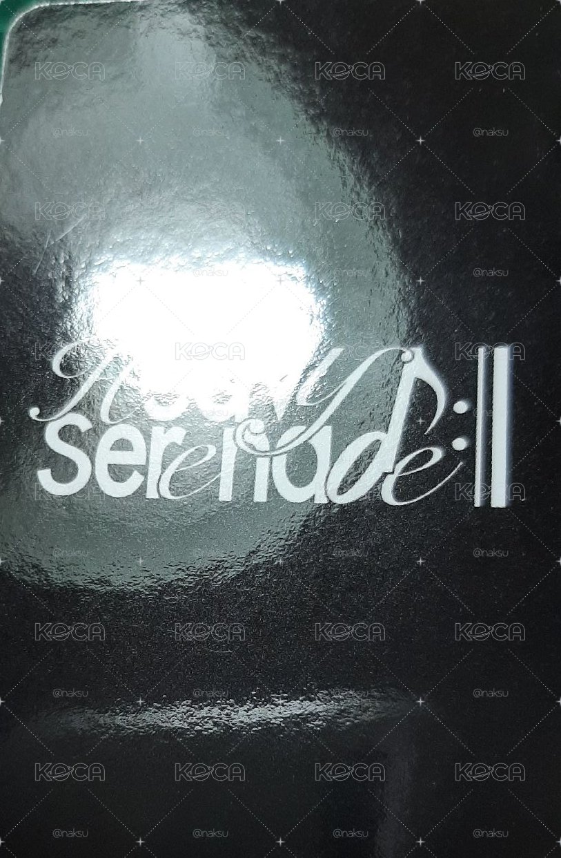 Heavy Serenade poset 代言卡 