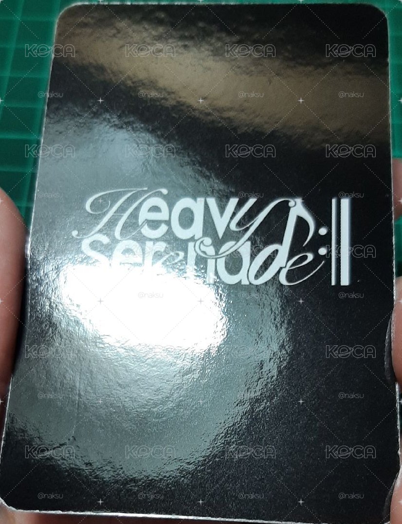 Heavy Serenade poset 代言卡 