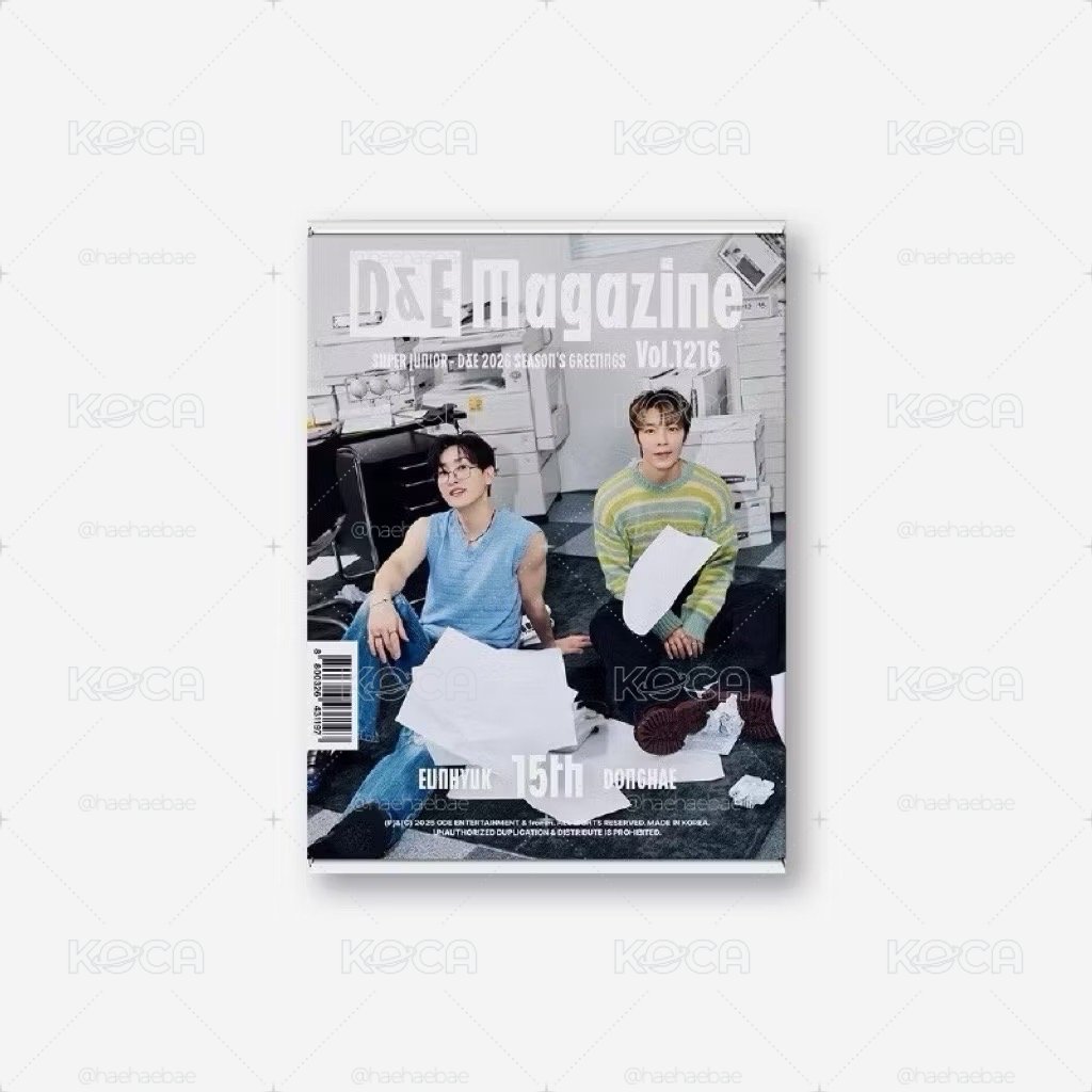 SUPER JUNIOR D&E年曆