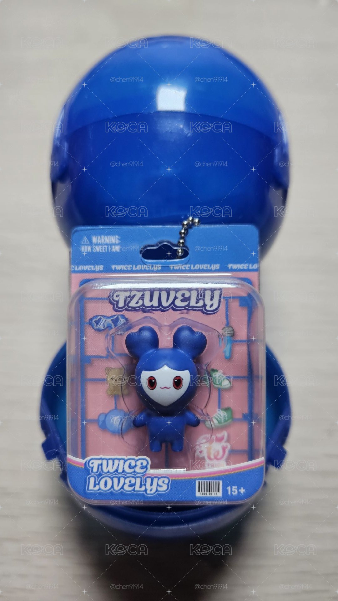 ［現貨］LOVELYS 萬代扭蛋 瑜吊飾