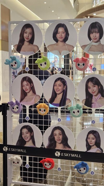［現貨］TWICE 快閃店 瑜扇子 桃/南零錢包