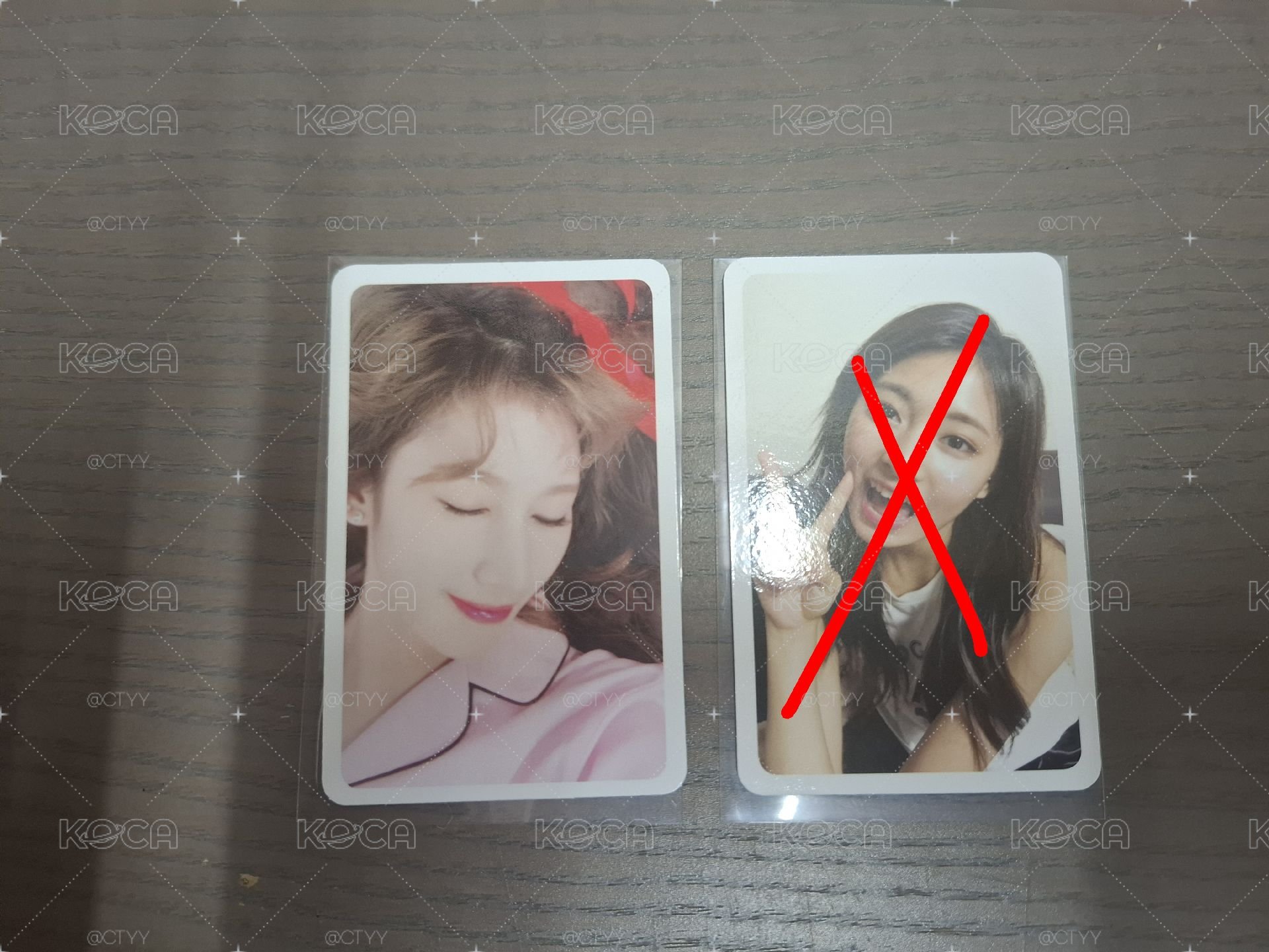 TWICE 正規一 專輯卡