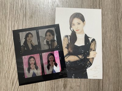 TWICE_四巡演唱會隨機卡Trading cards：子瑜卡組