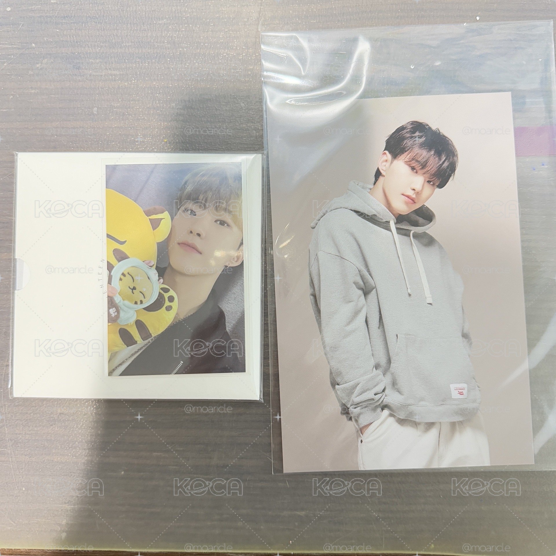 🌸SEVENTEEN 成員自製 小眈眈小卡 製作歷程 線下明信片