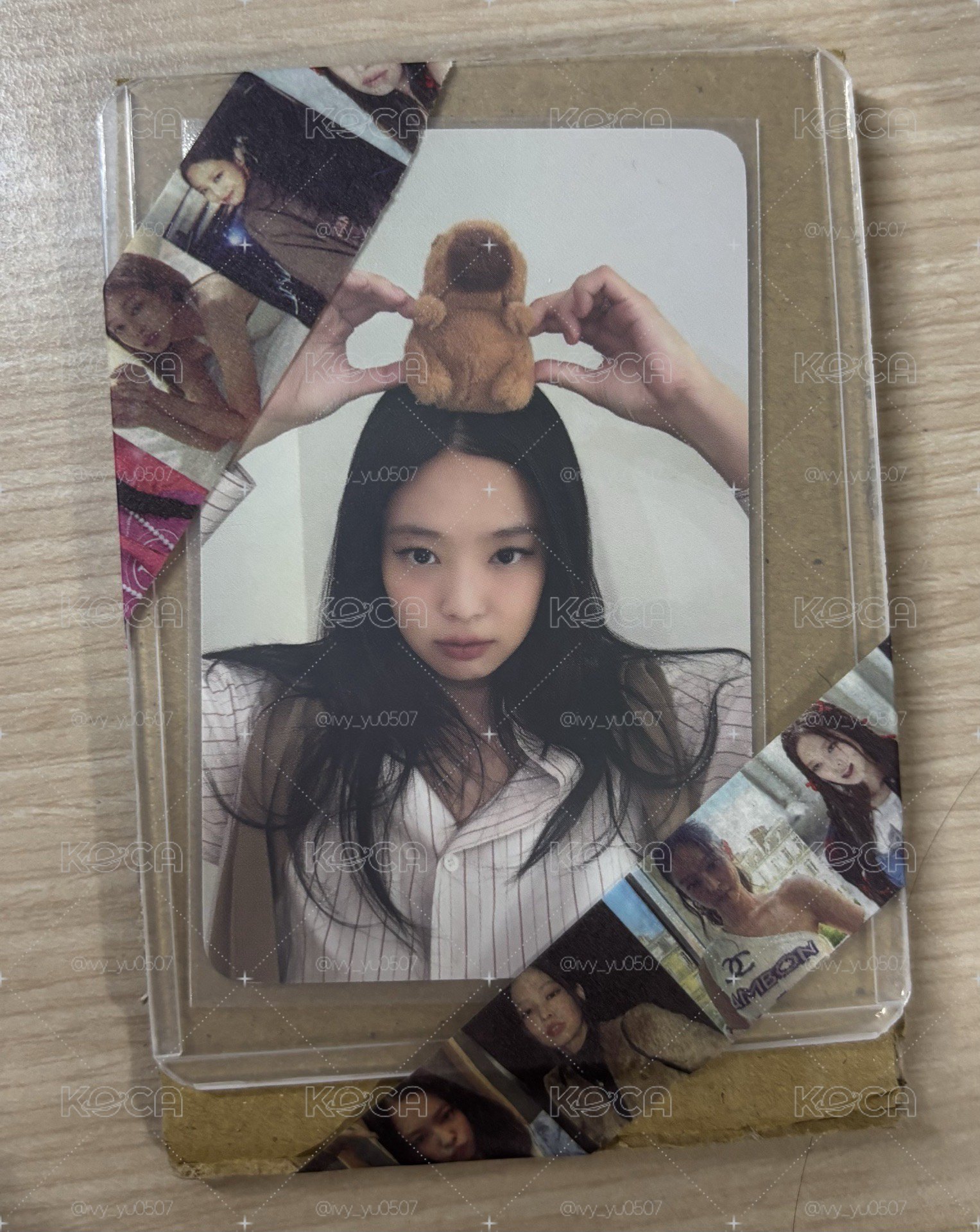Blackpink Jennie ruby ms1.0幸運卡