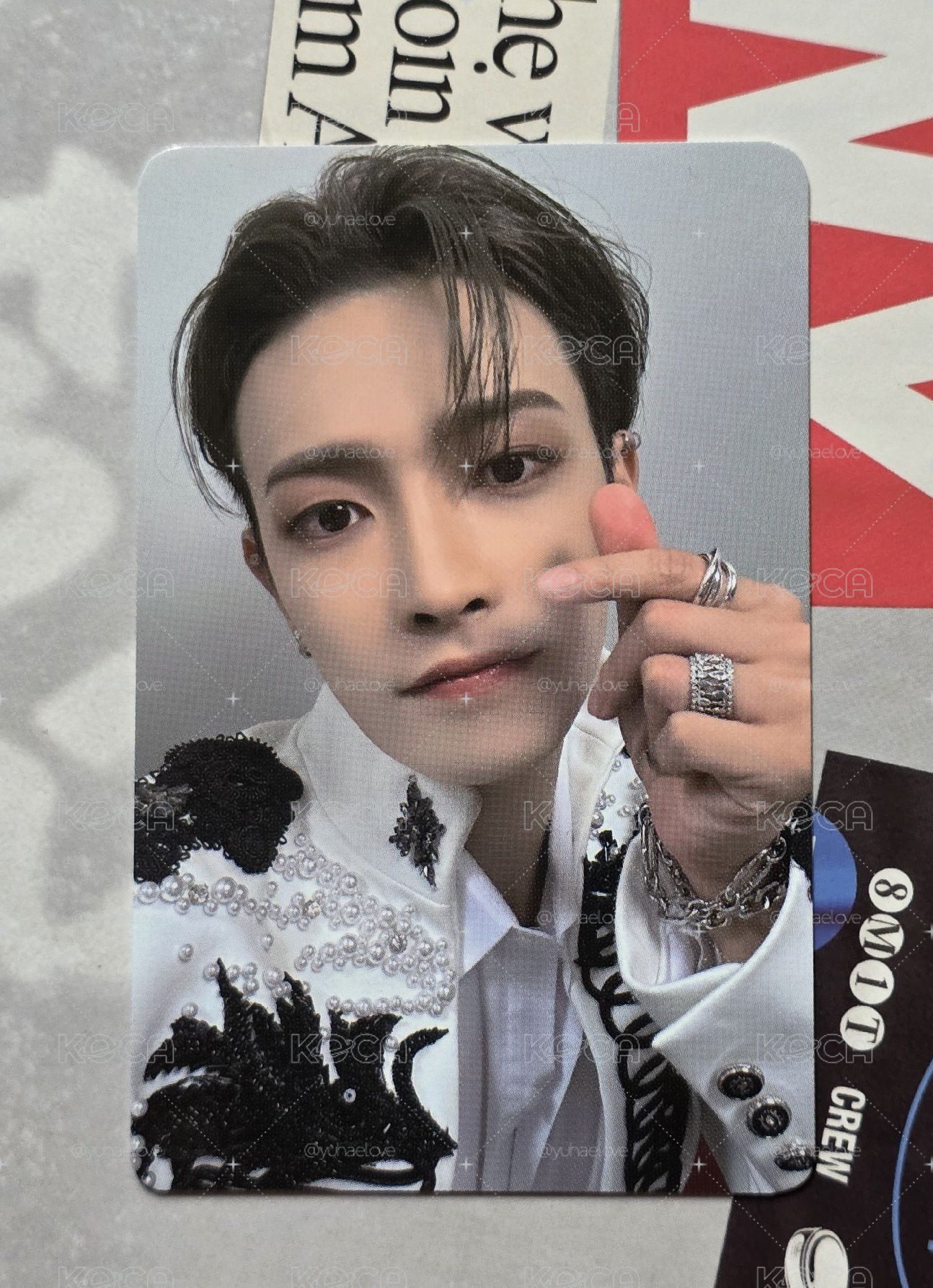 fromm X ATEEZ Early Bird Event 早鳥訂閱 特典卡 弘中