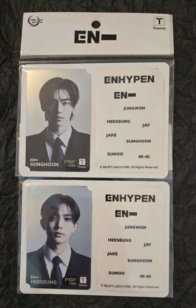 ENHYPEN T-MONEY卡