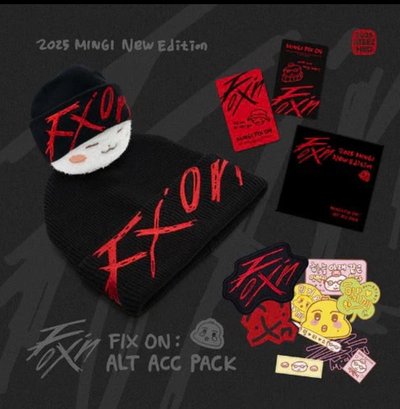全新未拆/[MINGI FIX ON] : ALT ACC PACK 生日禮盒 25年生日MD