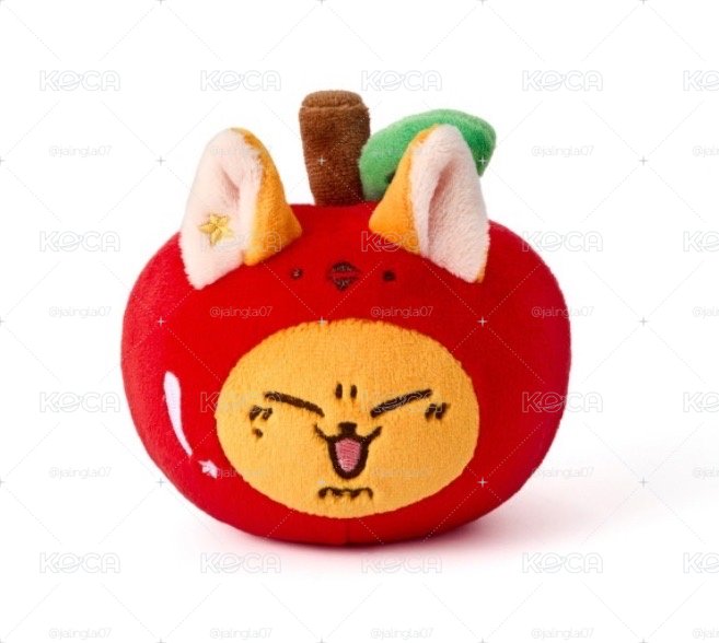 APPUL 蘋果角巴兔 壓力球 黃春 (.ᓀ ·̫ ᓂ )