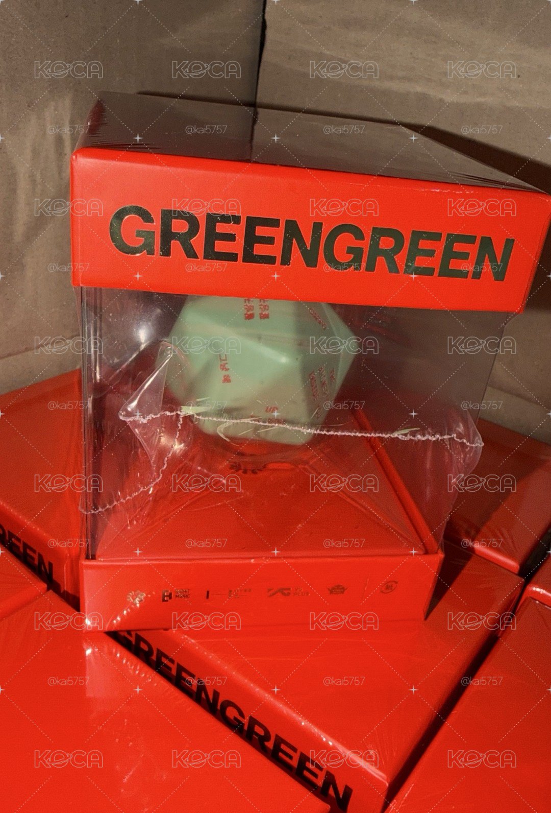 CORTIS第二張迷你專輯「GREENGREEN(Dice ver.)」