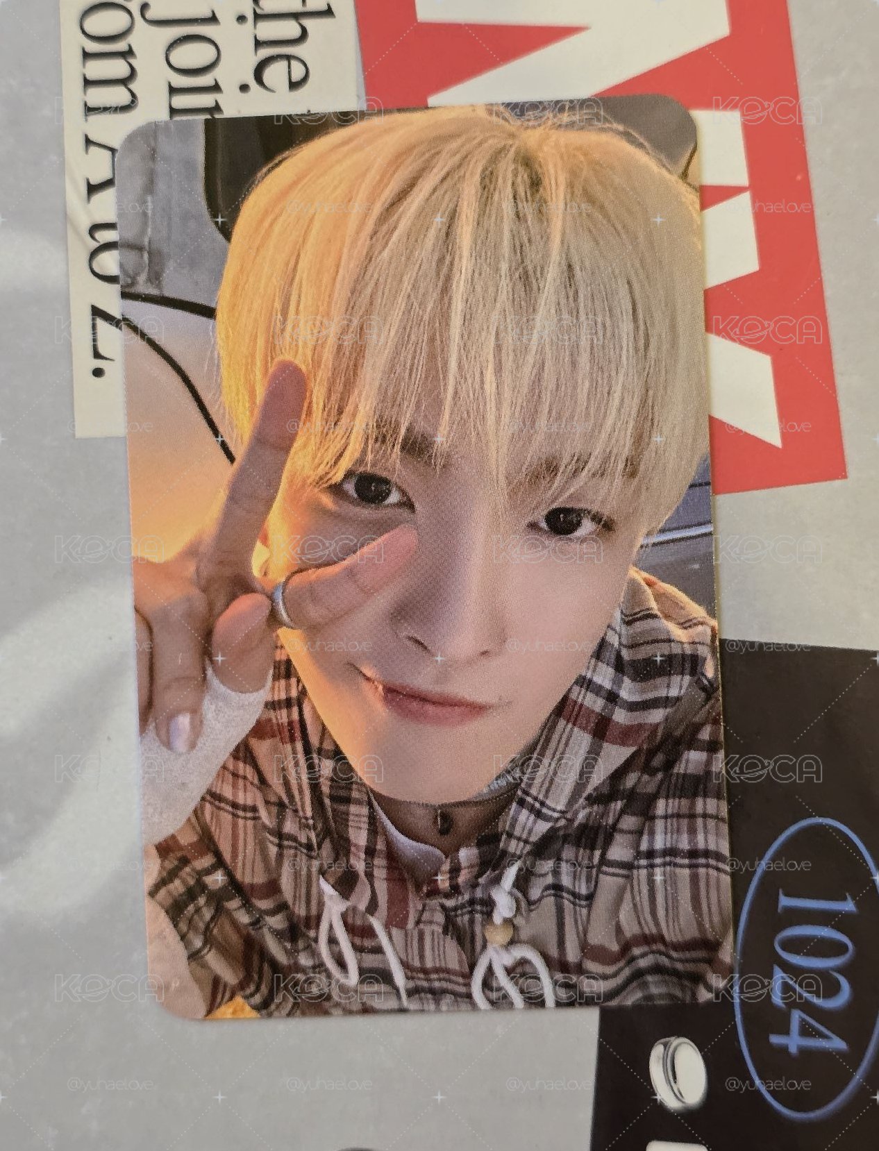 2024 SUMMER PHOTOBOOK 夏日寫真 yes24 特典卡 弘中