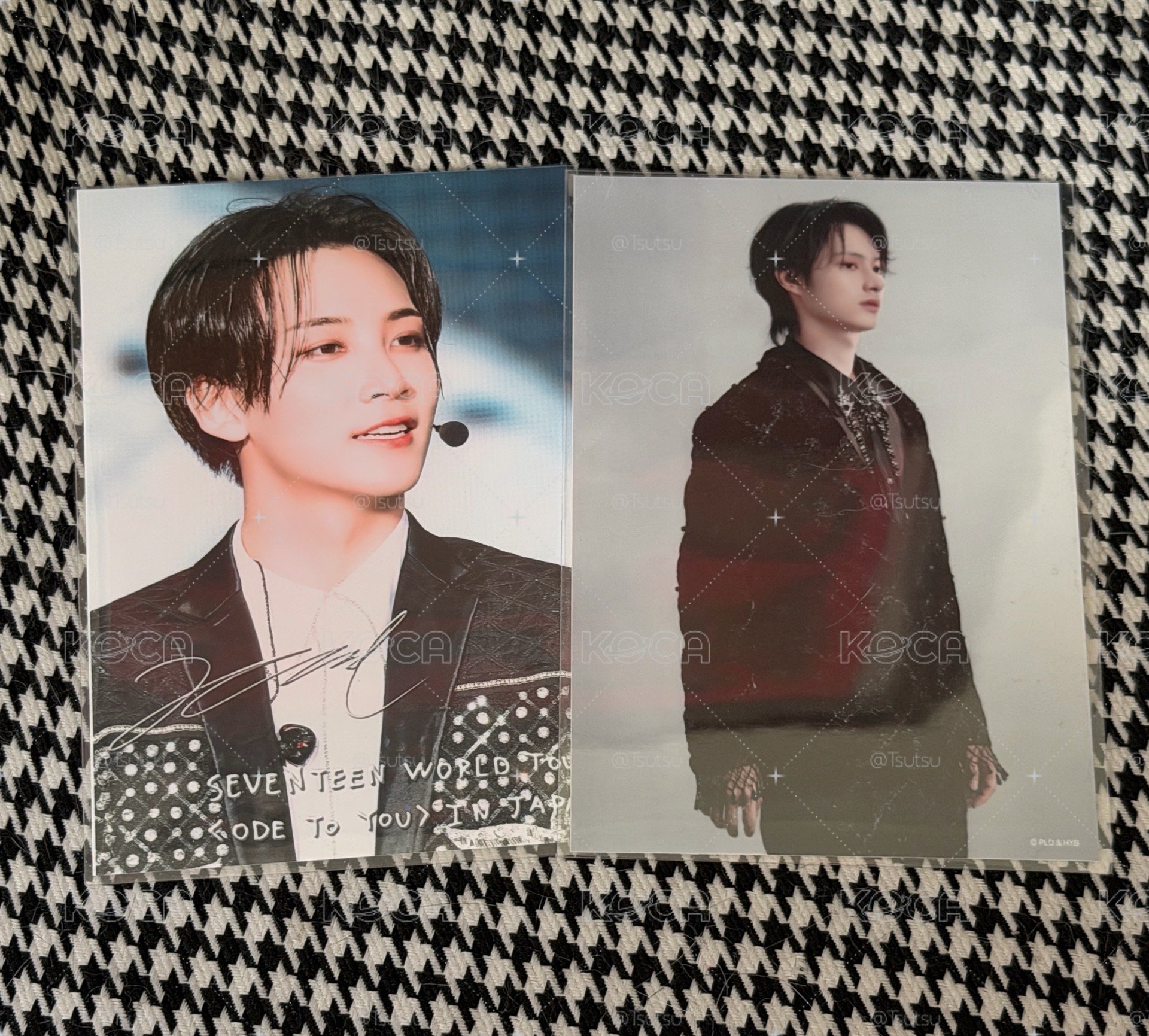 （現貨兩張一起 可當日寄出）seventeen 尹淨漢 文俊輝 生寫真 演唱會 消費期限