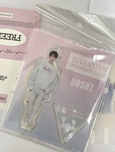 Hoshi 2018年博物館 立牌