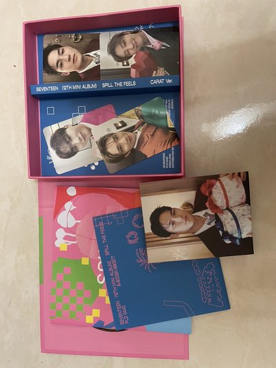 SEVENTEEN 迷12 克拉盤全專（已拆未掃）