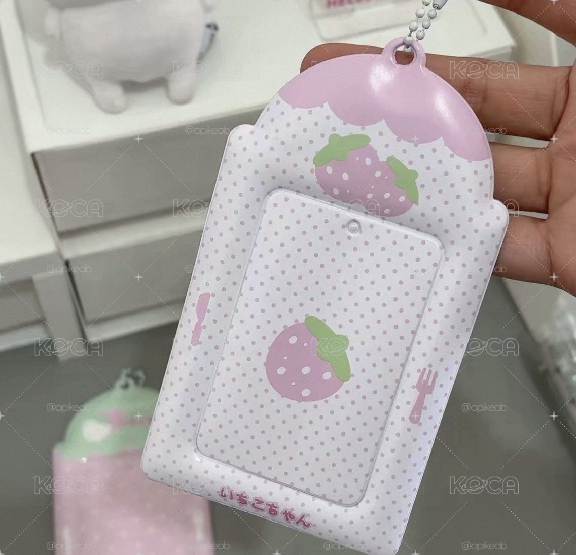 波點草莓卡套