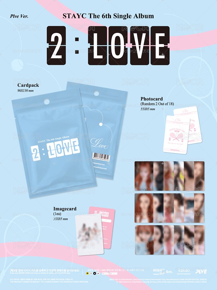 STAYC The 6th Single Album [2:LOVE]