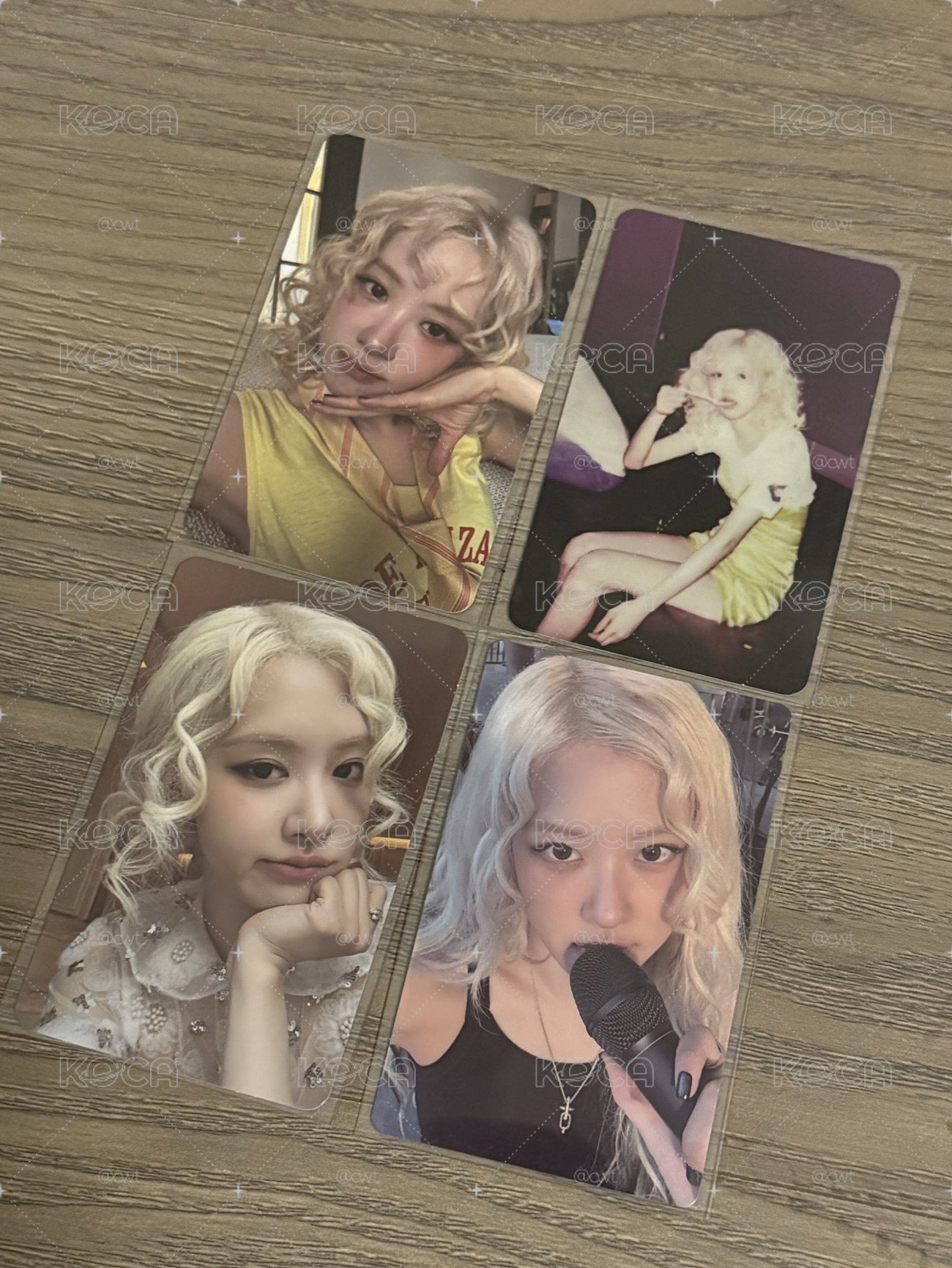 roseie 專輯小卡
