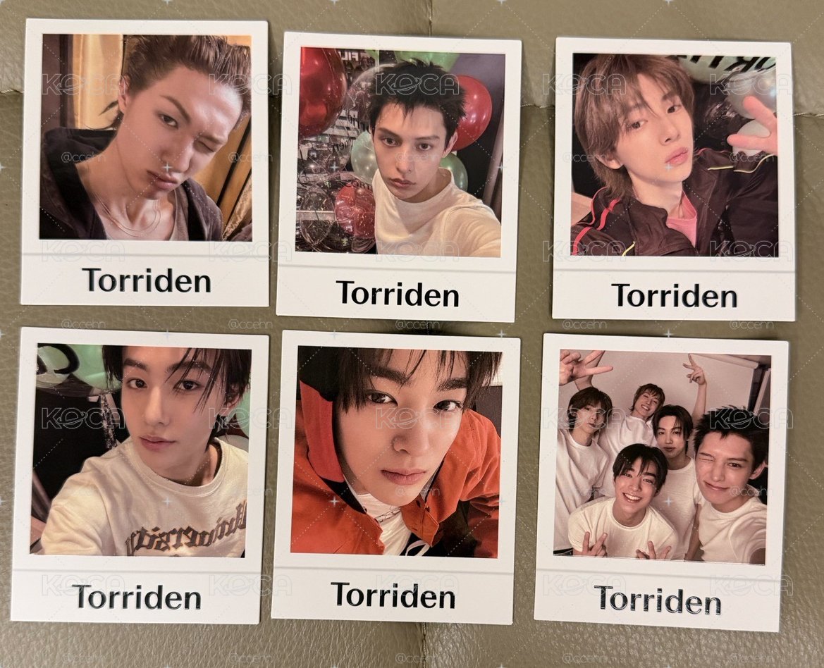 Torriden 代言小卡一套
