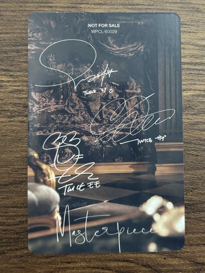 MISAMO Masterpiece Once ver. 團體專卡