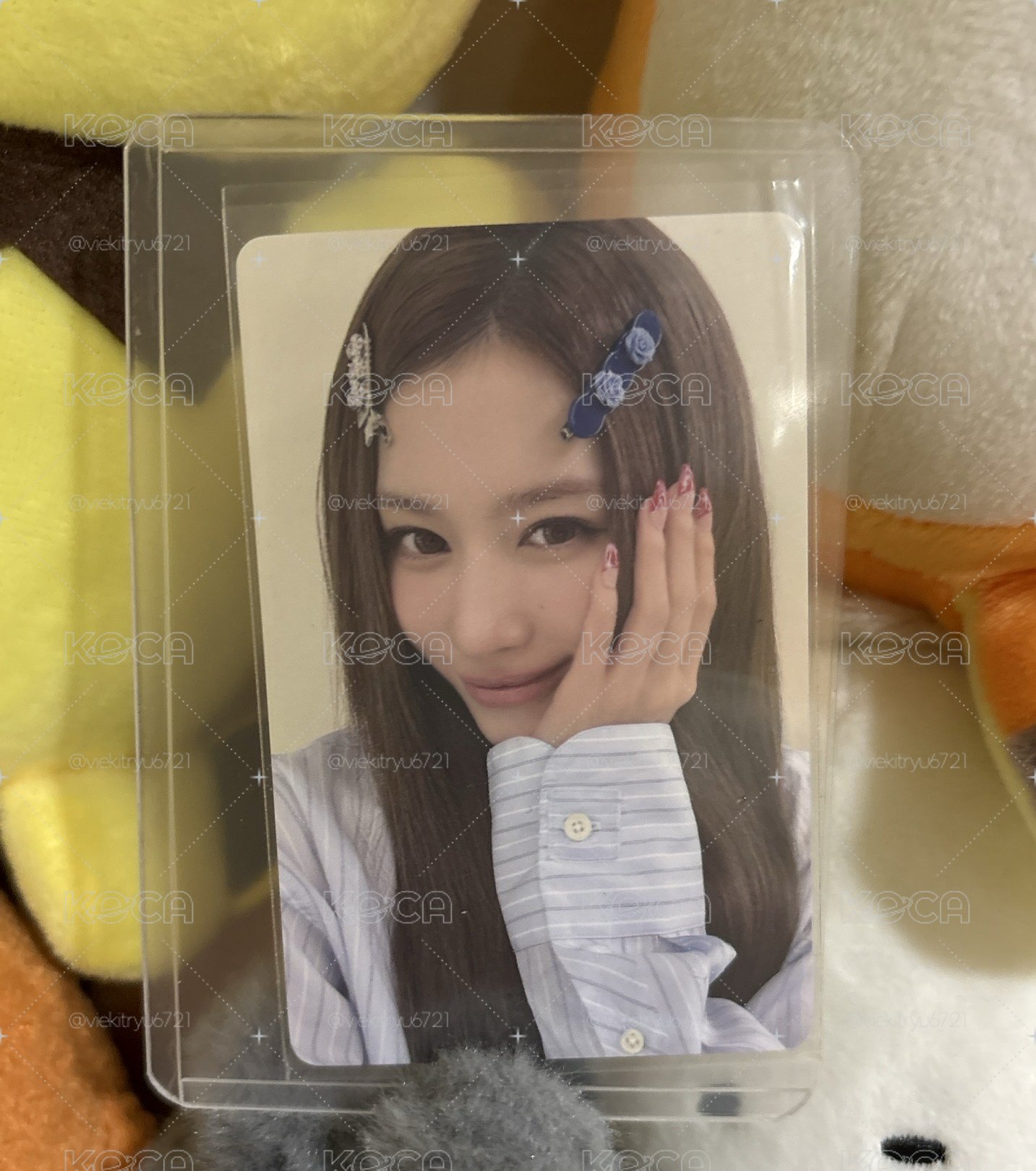 yzy髮夾紗幸運卡